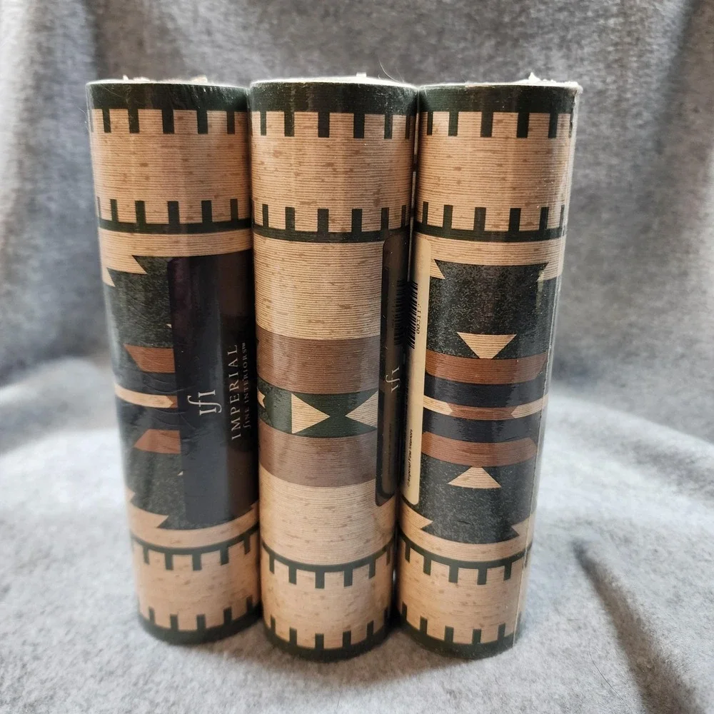 Vintage Imperial Fine Interiors Wallpaper Border Rolls 5‎ Southwestern Geometric